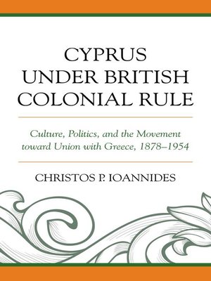 cover image of Cyprus under British Colonial Rule